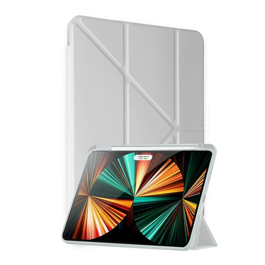 Huawei MatePad Air 11.5 Kılıf Kalemlikli Mars Tablet Kılıfı - Gri