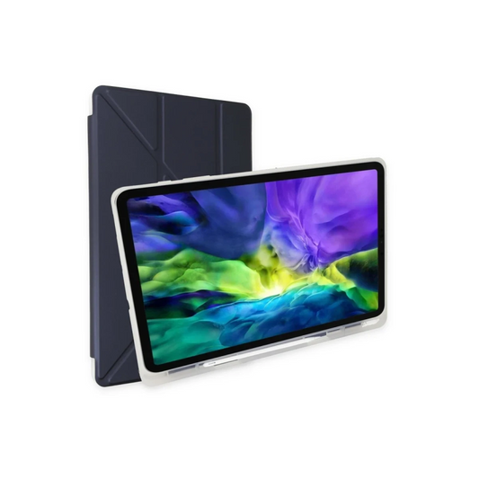 Huawei MatePad SE Kılıf Kalemlikli Mars Tablet Kılıfı - Lacivert