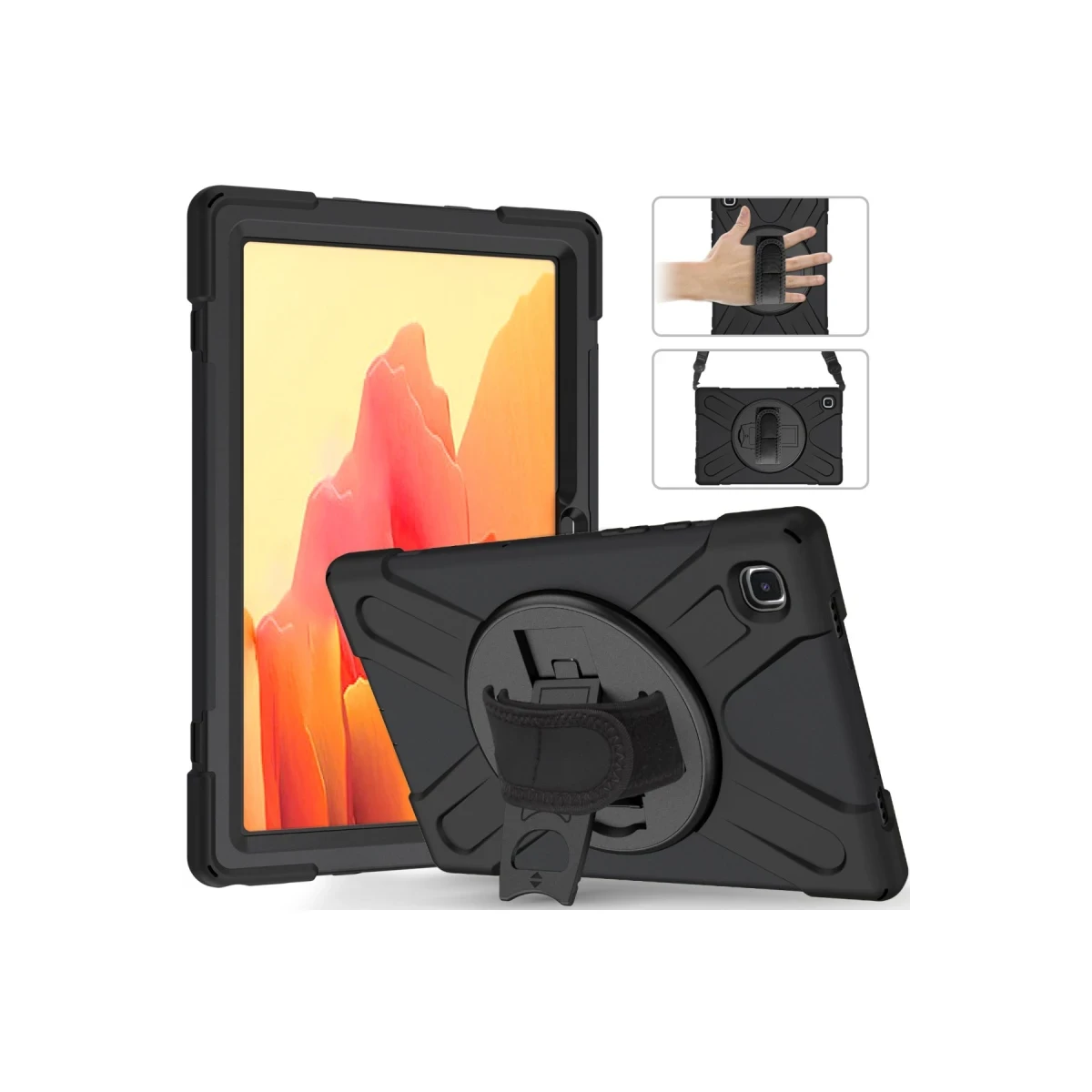 Huawei MatePad T10 9.7 Kılıf Amazing Tablet Kapak - Siyah