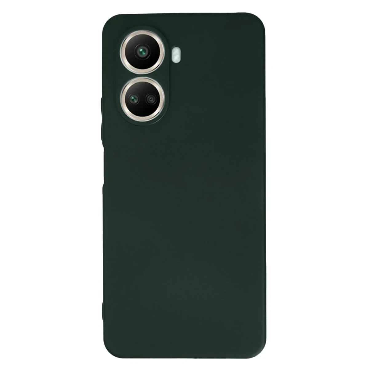 Huawei Nova 10 SE Kılıf First Silikon - Koyu Yeşil