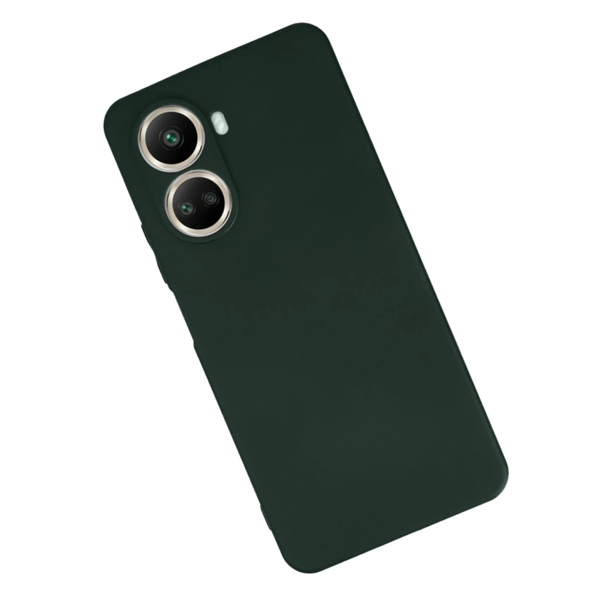 Huawei Nova 10 SE Kılıf First Silikon - Koyu Yeşil