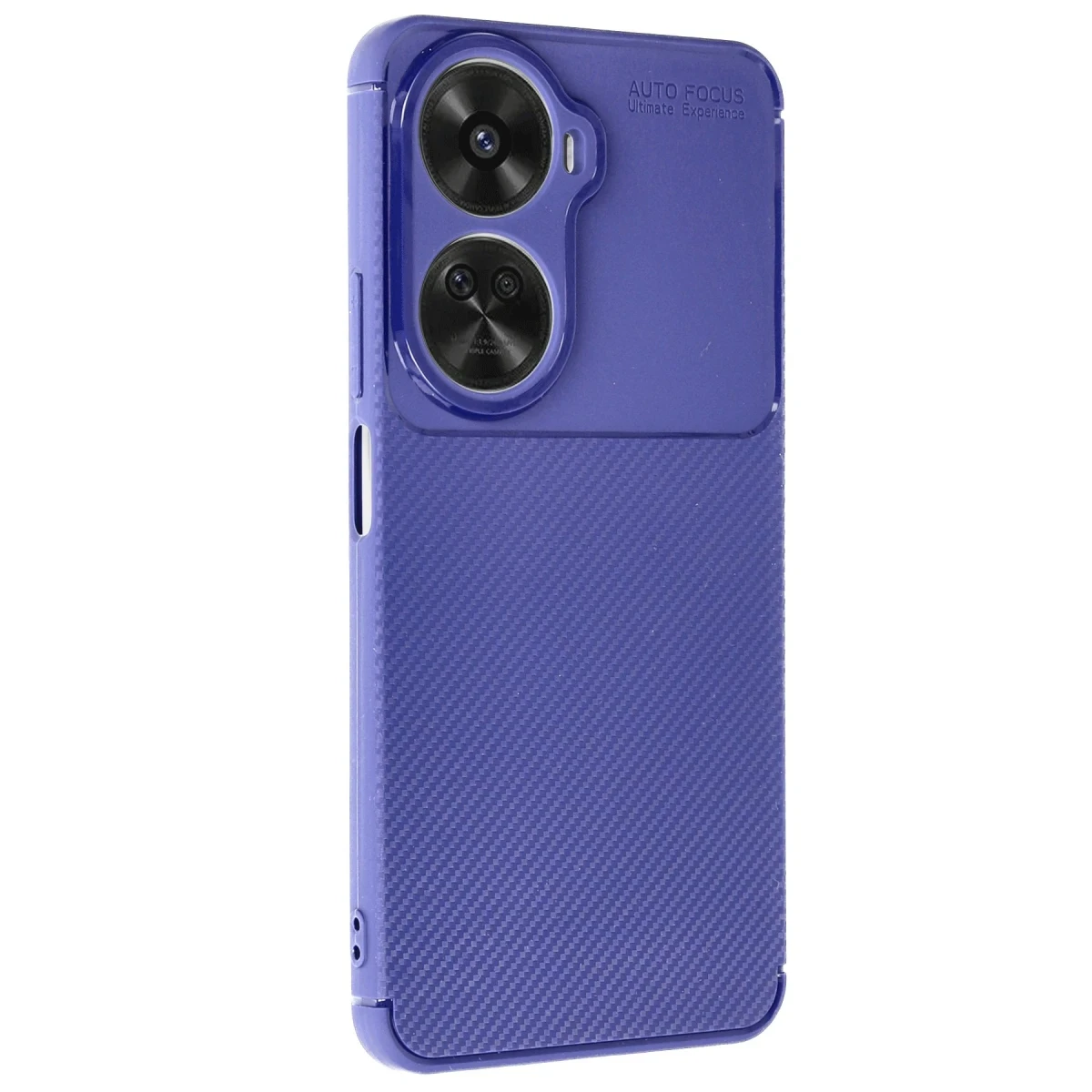 Huawei Nova 12 SE Kılıf Auto Focus Karbon Kapak - Lacivert
