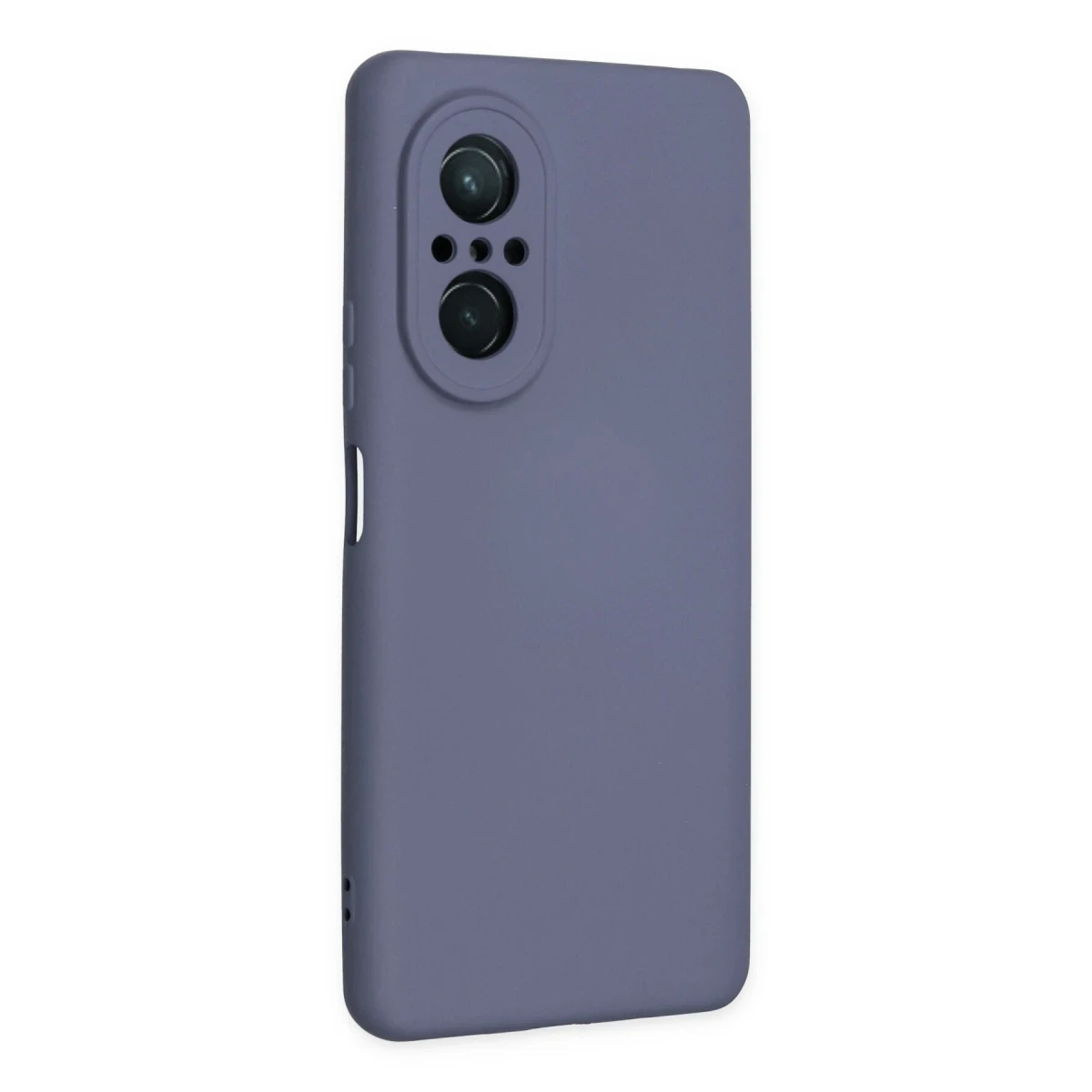 Huawei Nova 9 SE Kılıf Nano içi Kadife Silikon - Gri