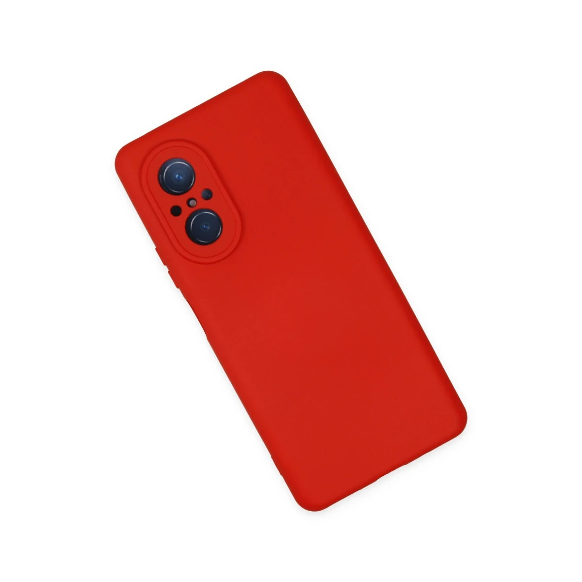 Huawei Nova 9 SE Kılıf Nano içi Kadife Silikon - Kırmızı