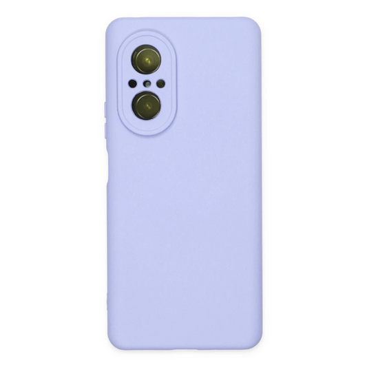 Huawei Nova 9 SE Kılıf Nano içi Kadife Silikon - Lila