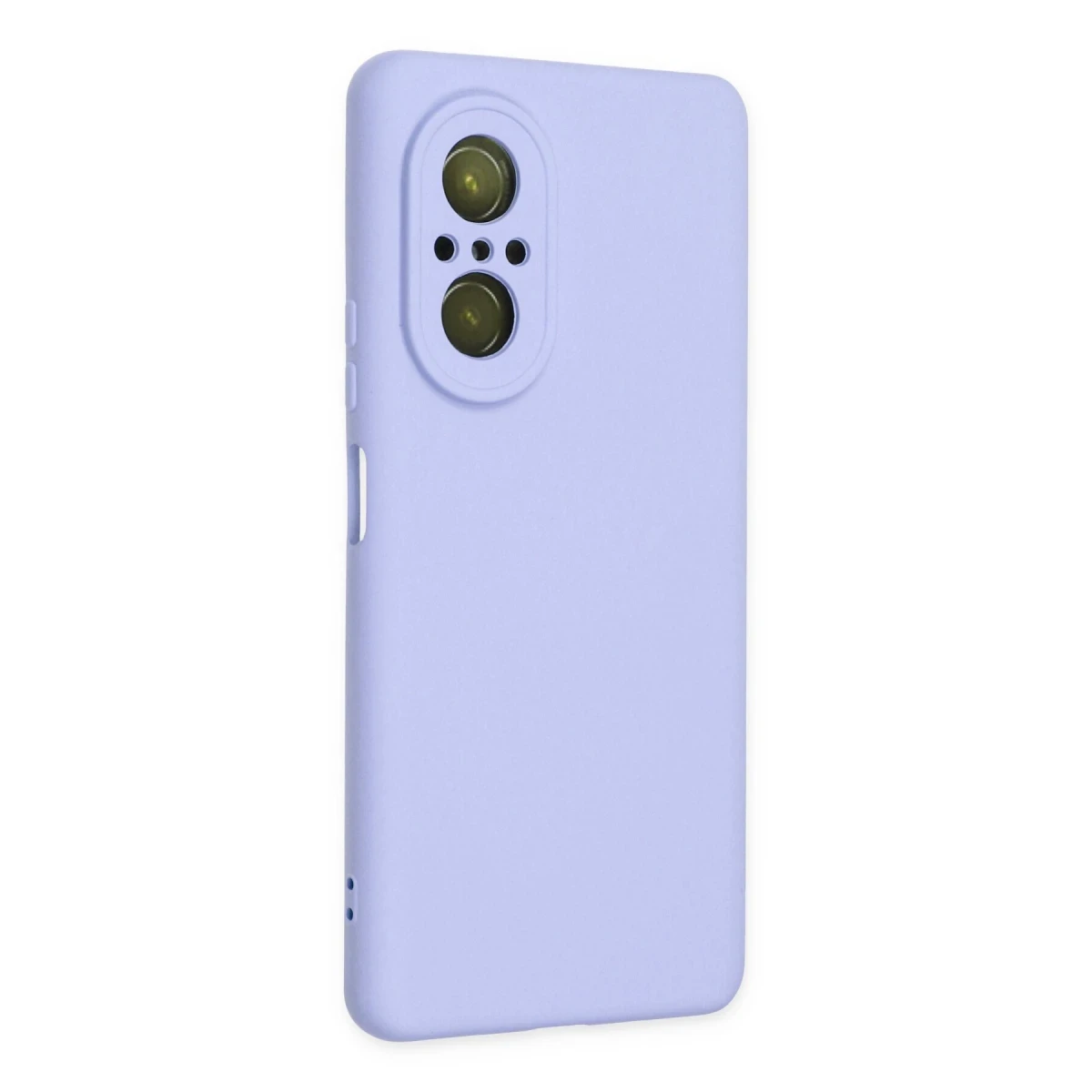 Huawei Nova 9 SE Kılıf Nano içi Kadife Silikon - Lila