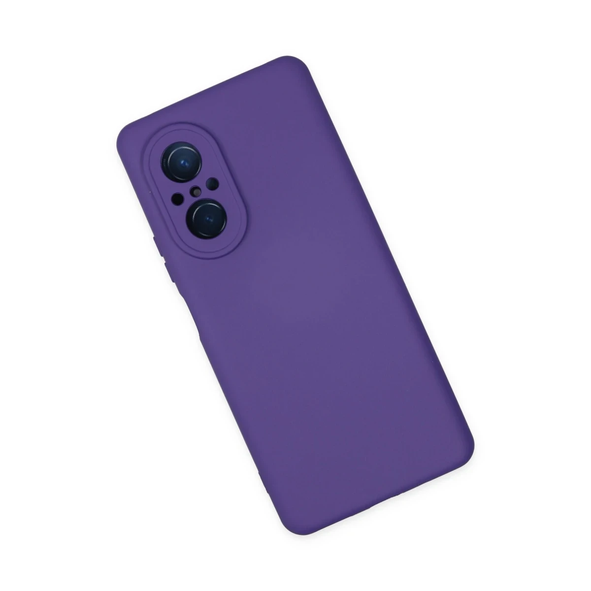 Huawei Nova 9 SE Kılıf Nano içi Kadife Silikon - Mor