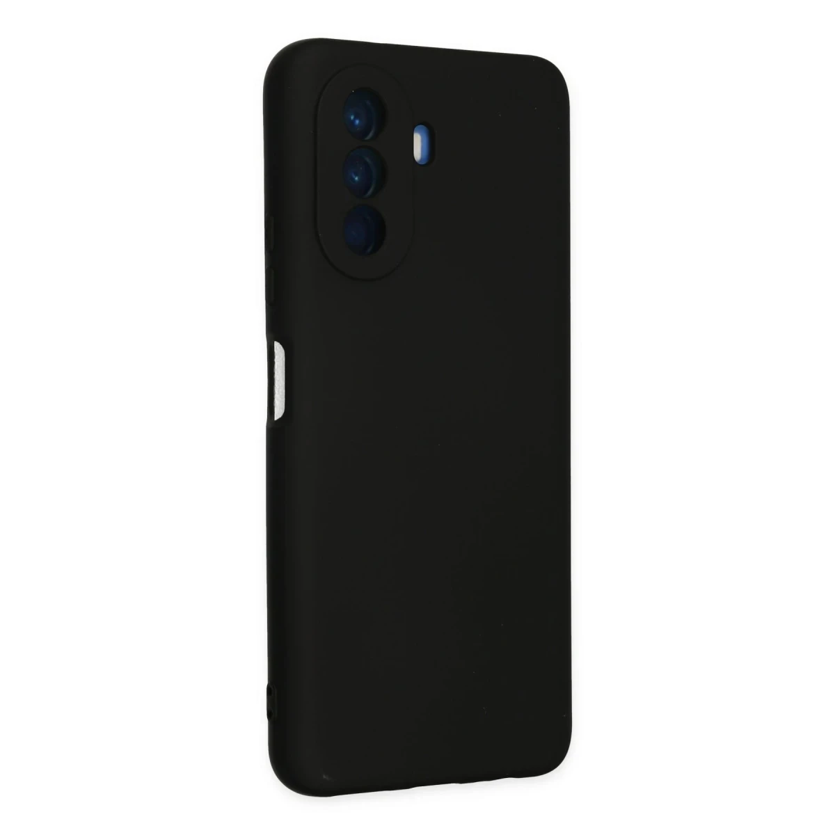 Huawei Nova Y70 Kılıf Nano içi Kadife Silikon - Siyah