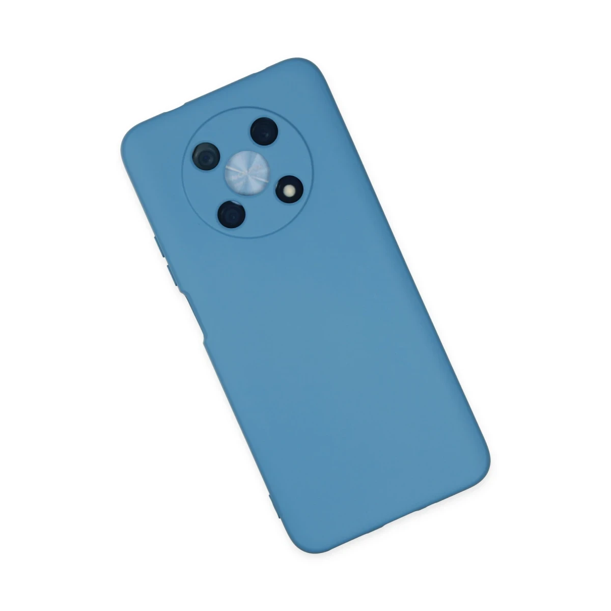 Huawei Nova Y90 Kılıf Nano içi Kadife Silikon - Mavi