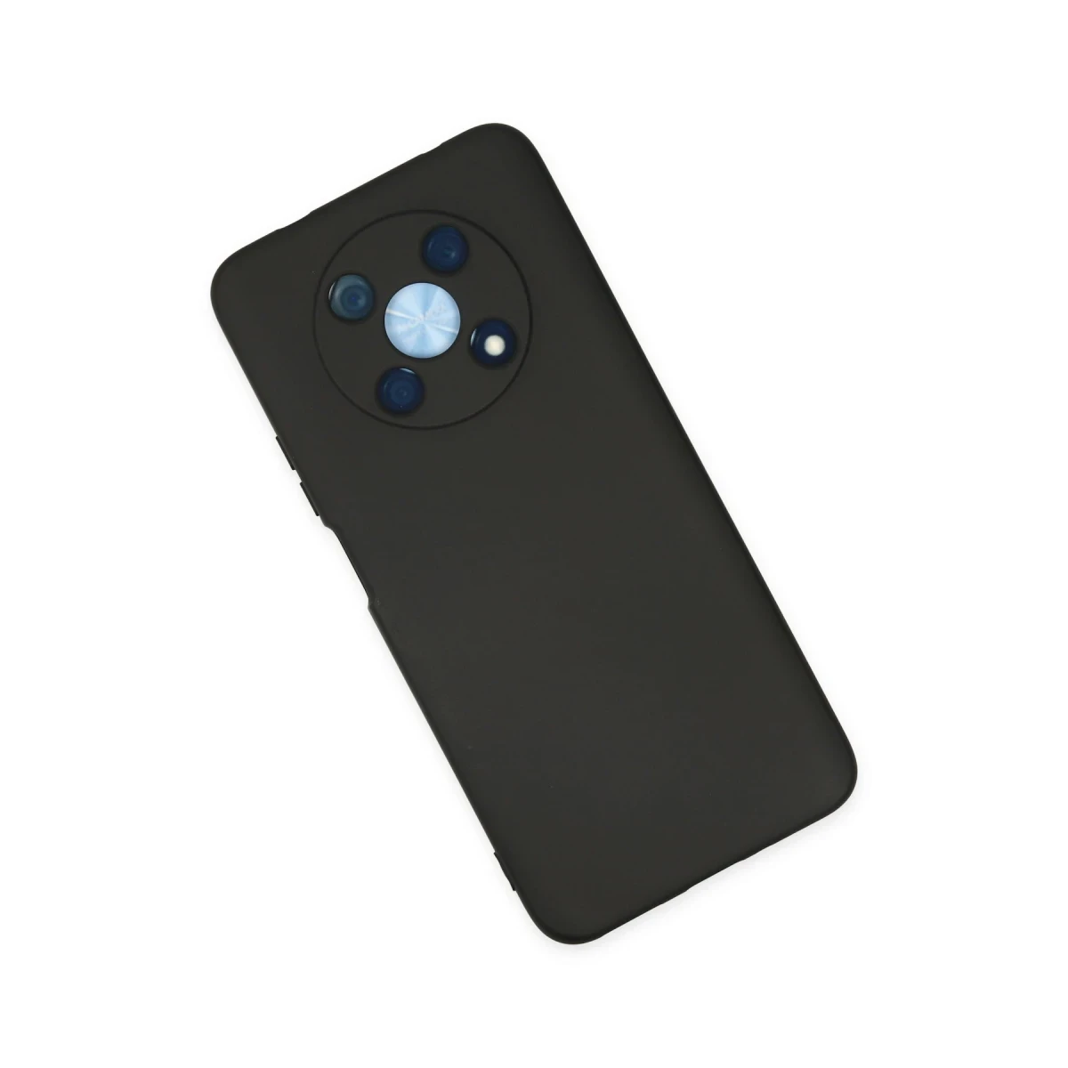 Huawei Nova Y90 Kılıf Nano içi Kadife Silikon - Siyah