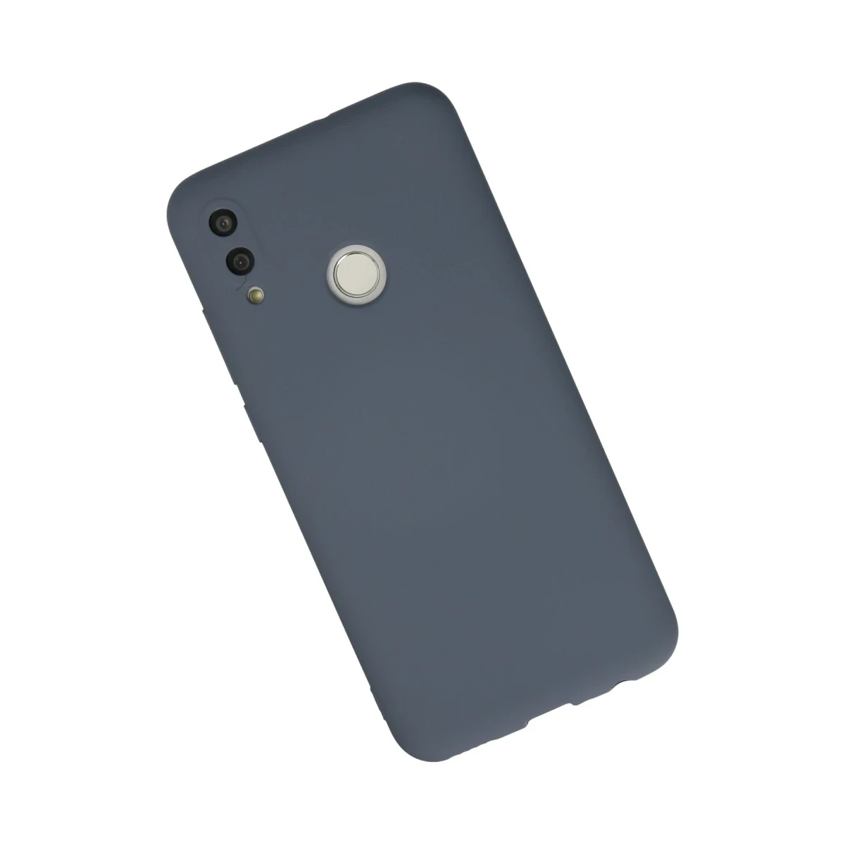 Huawei P Smart 2019 Kılıf Nano içi Kadife Silikon - Gri