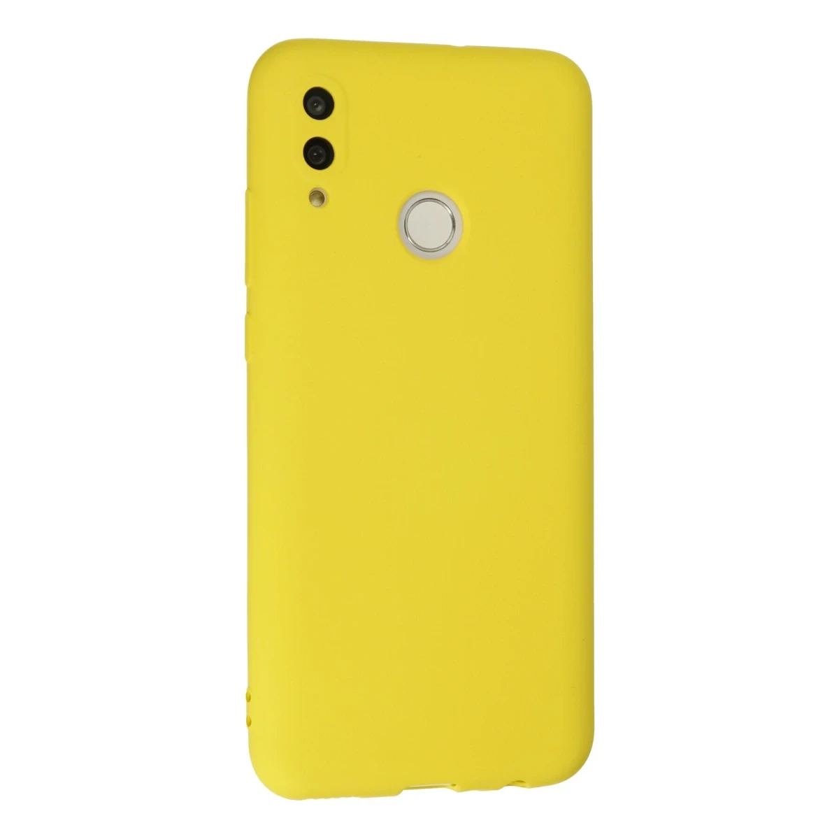 Huawei P Smart 2019 Kılıf Nano içi Kadife Silikon - Sarı
