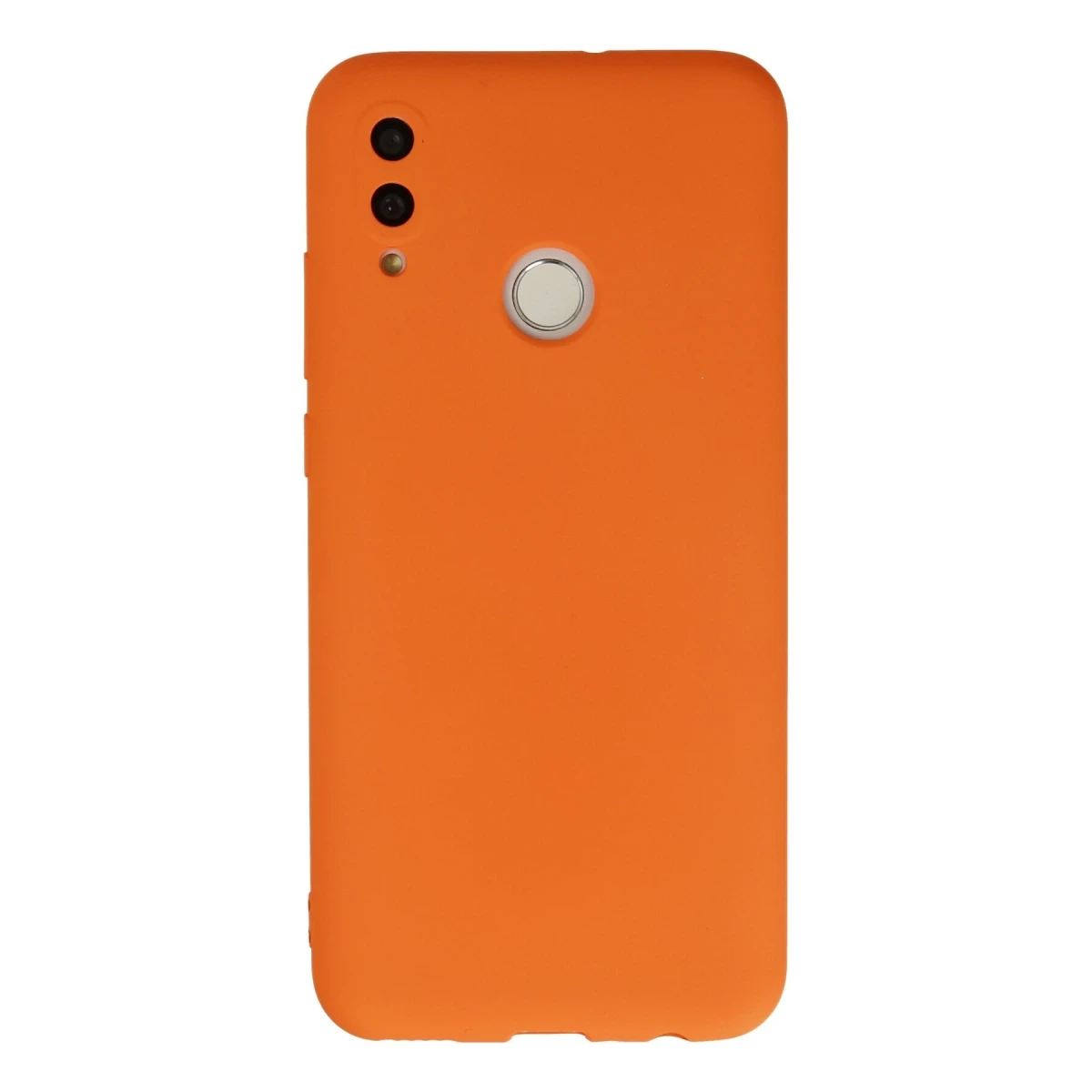 Huawei P Smart 2019 Kılıf Nano içi Kadife Silikon - Turuncu