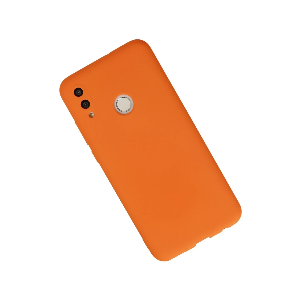 Huawei P Smart 2019 Kılıf Nano içi Kadife Silikon - Turuncu