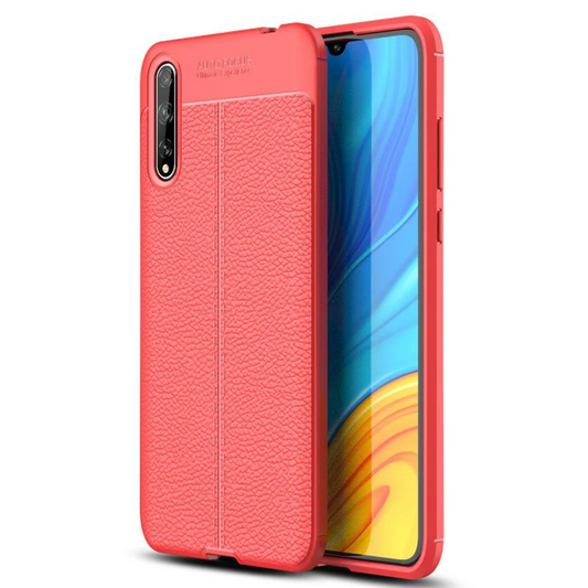 Huawei P Smart S Kılıf Auto Focus Kapak - Kırmızı