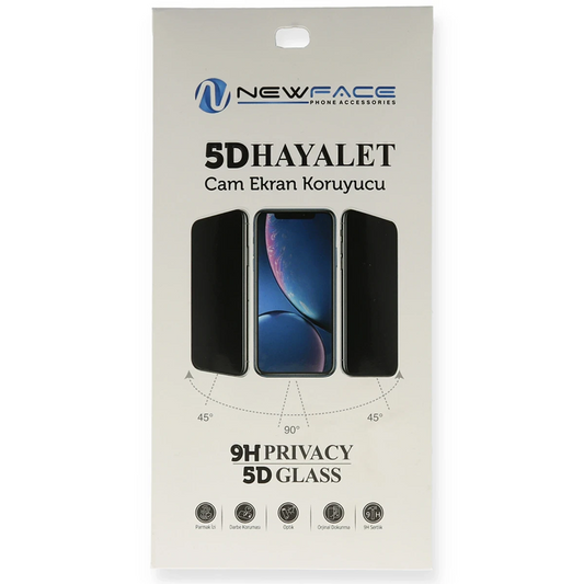 Huawei P20 Lite 5D Hayalet Cam Ekran Koruyucu