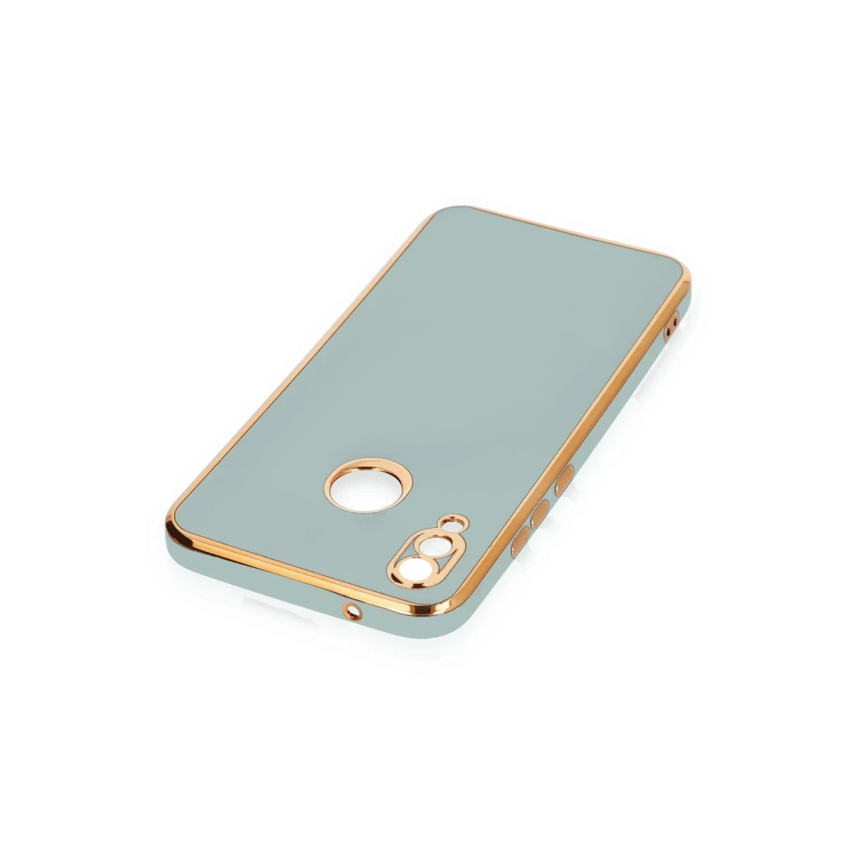 Huawei P20 Lite Kılıf Volet Silikon - Açık Yeşil