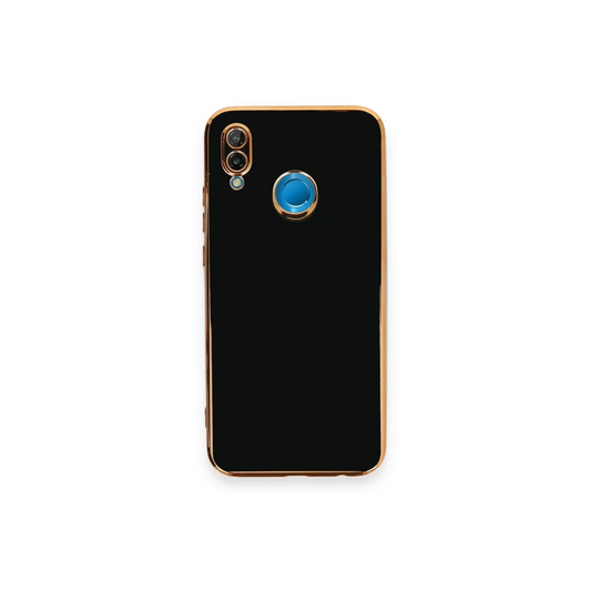 Huawei P20 Lite Kılıf Volet Silikon - Siyah