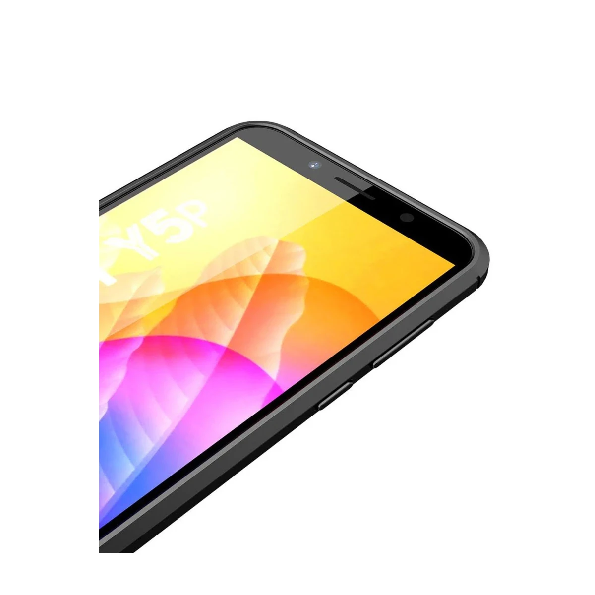 Huawei Y5P Kılıf Auto Focus Kapak - Kırmızı