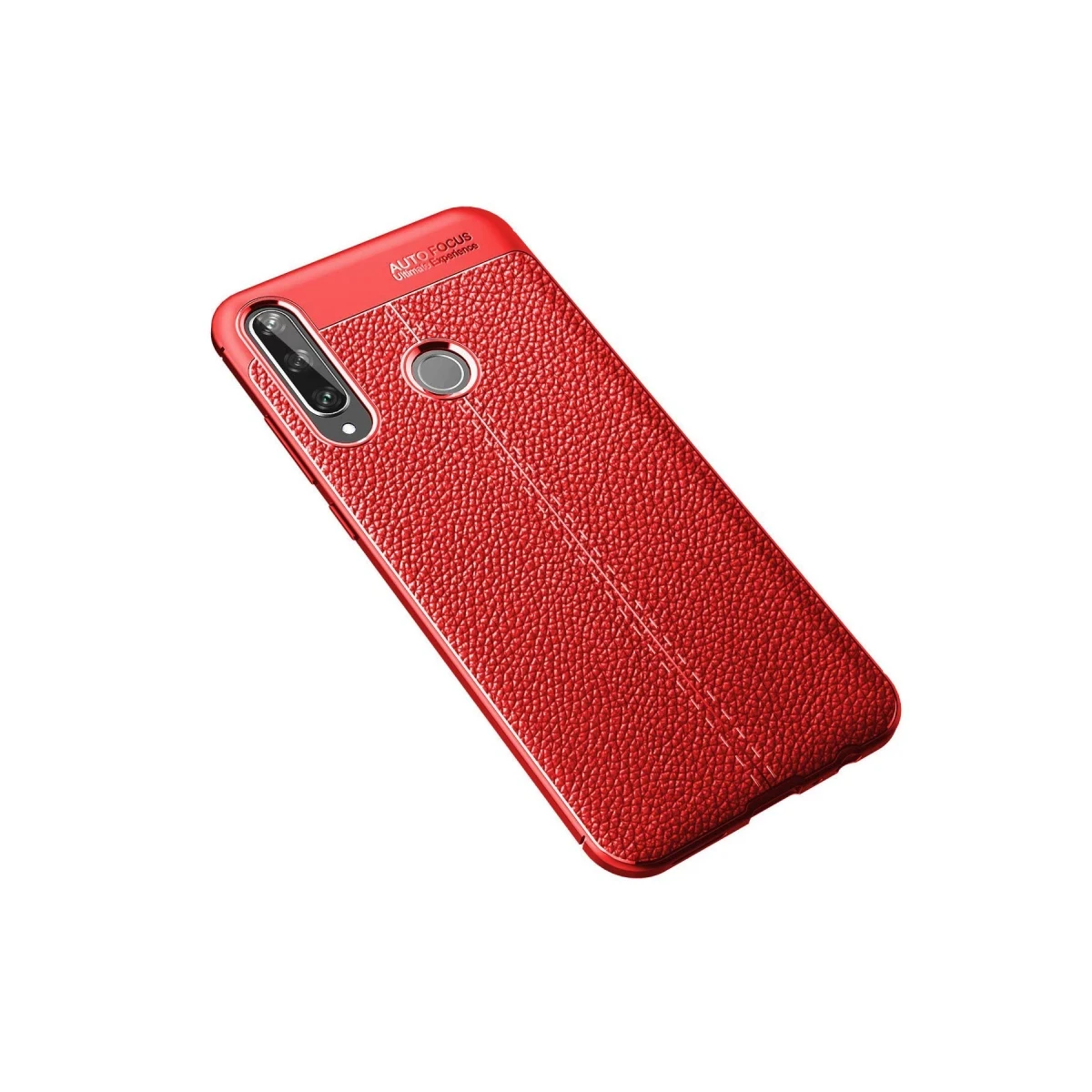 Huawei Y6P Kılıf Auto Focus Kapak - Kırmızı