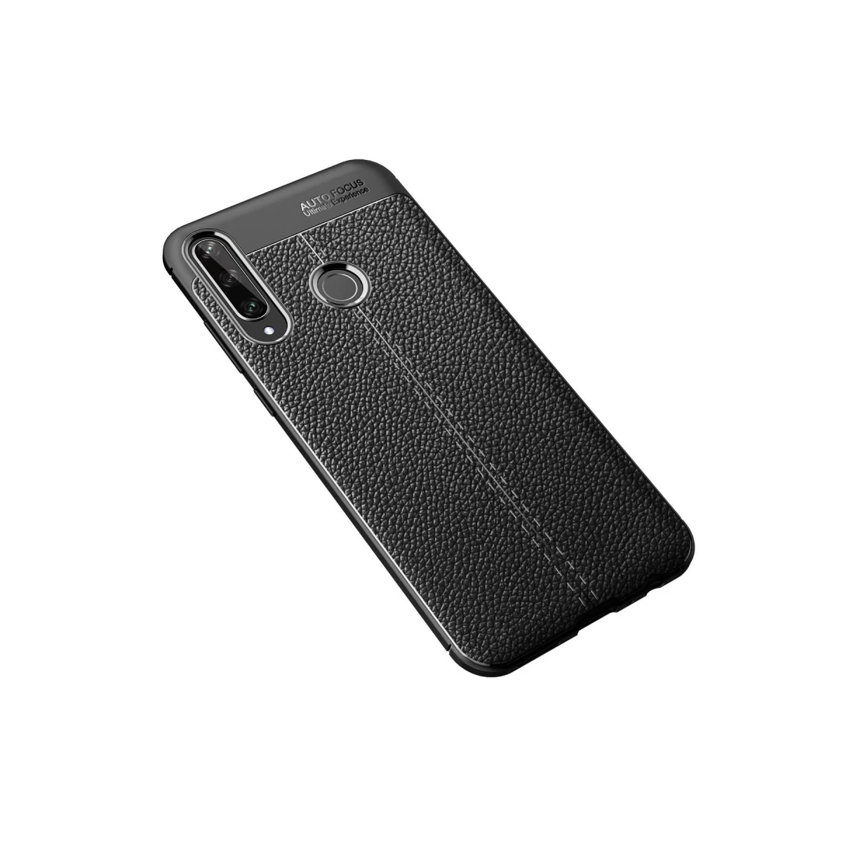 Huawei Y6P Kılıf Auto Focus Kapak - Siyah