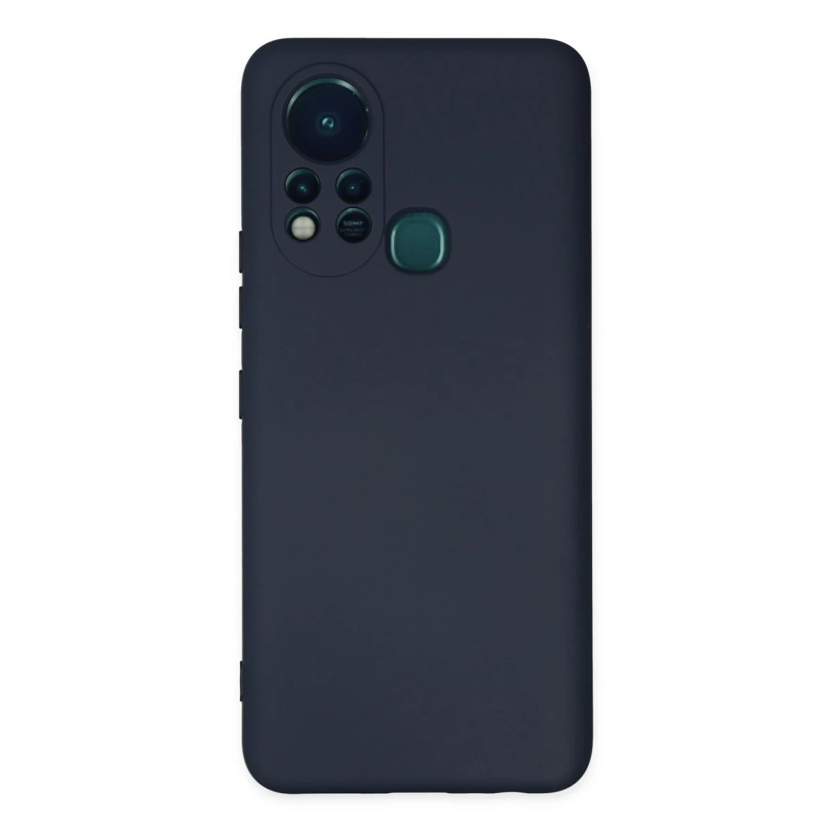İnfinix Hot 11s Kılıf Nano içi Kadife Silikon - Lacivert