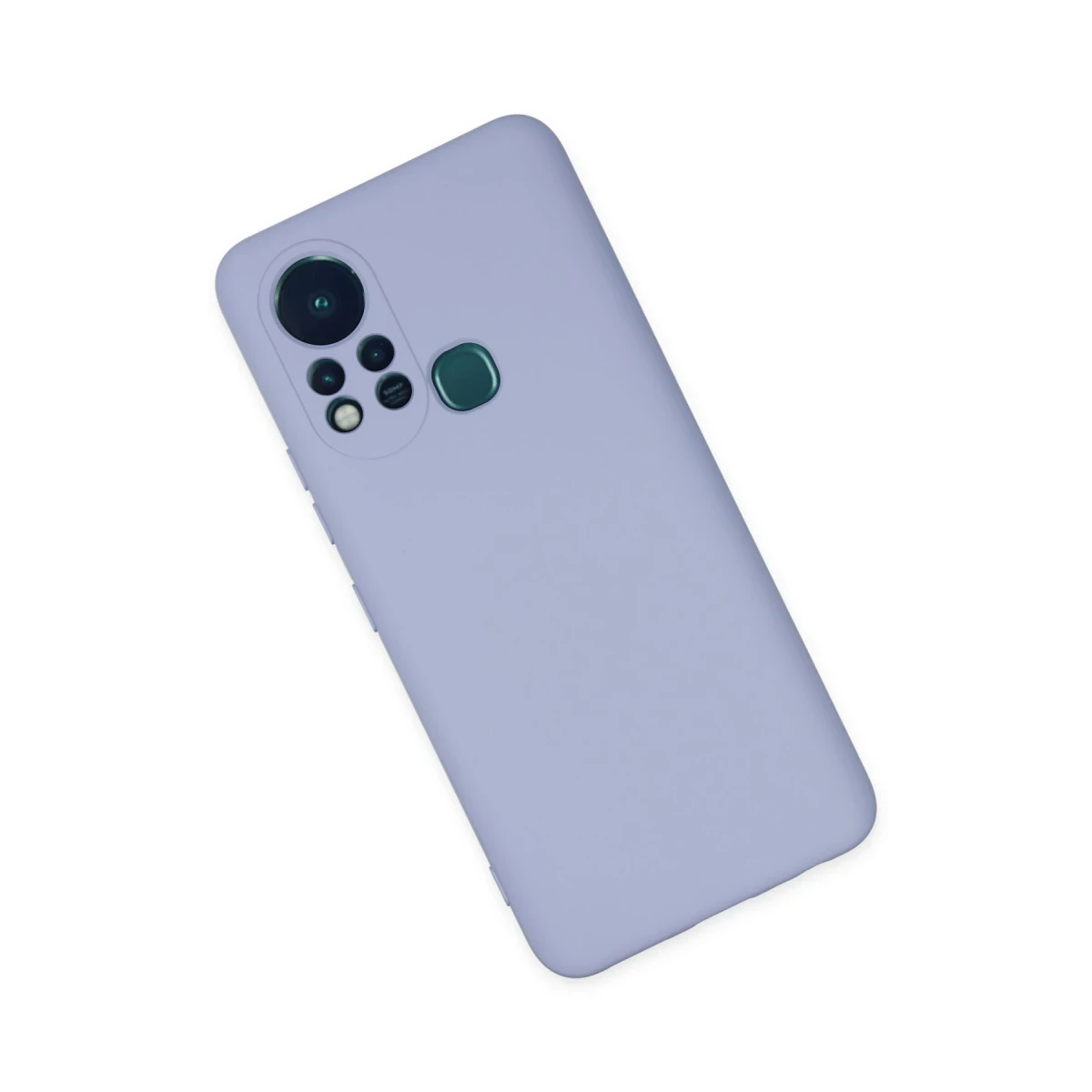 İnfinix Hot 11s Kılıf Nano içi Kadife Silikon - Lila