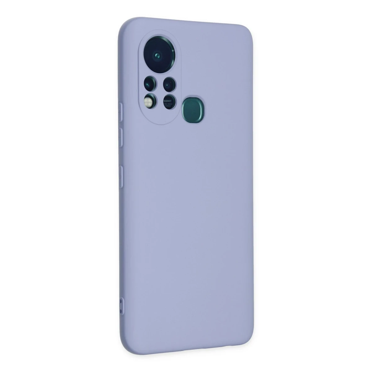 İnfinix Hot 11s Kılıf Nano içi Kadife Silikon - Lila