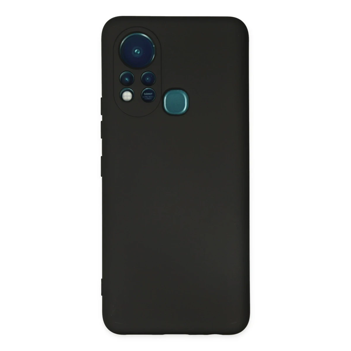 İnfinix Hot 11s Kılıf Nano içi Kadife Silikon - Siyah