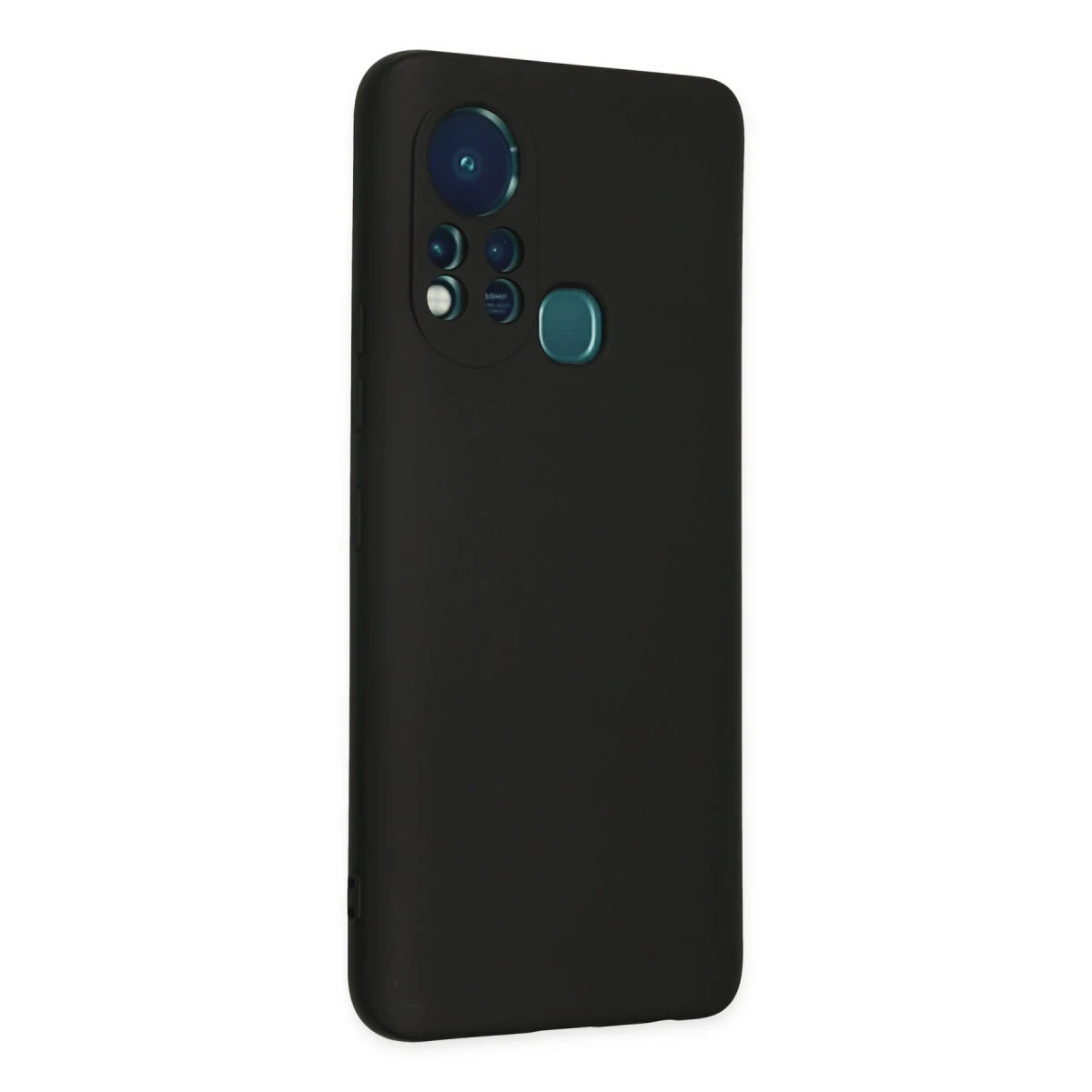 İnfinix Hot 11s Kılıf Nano içi Kadife Silikon - Siyah