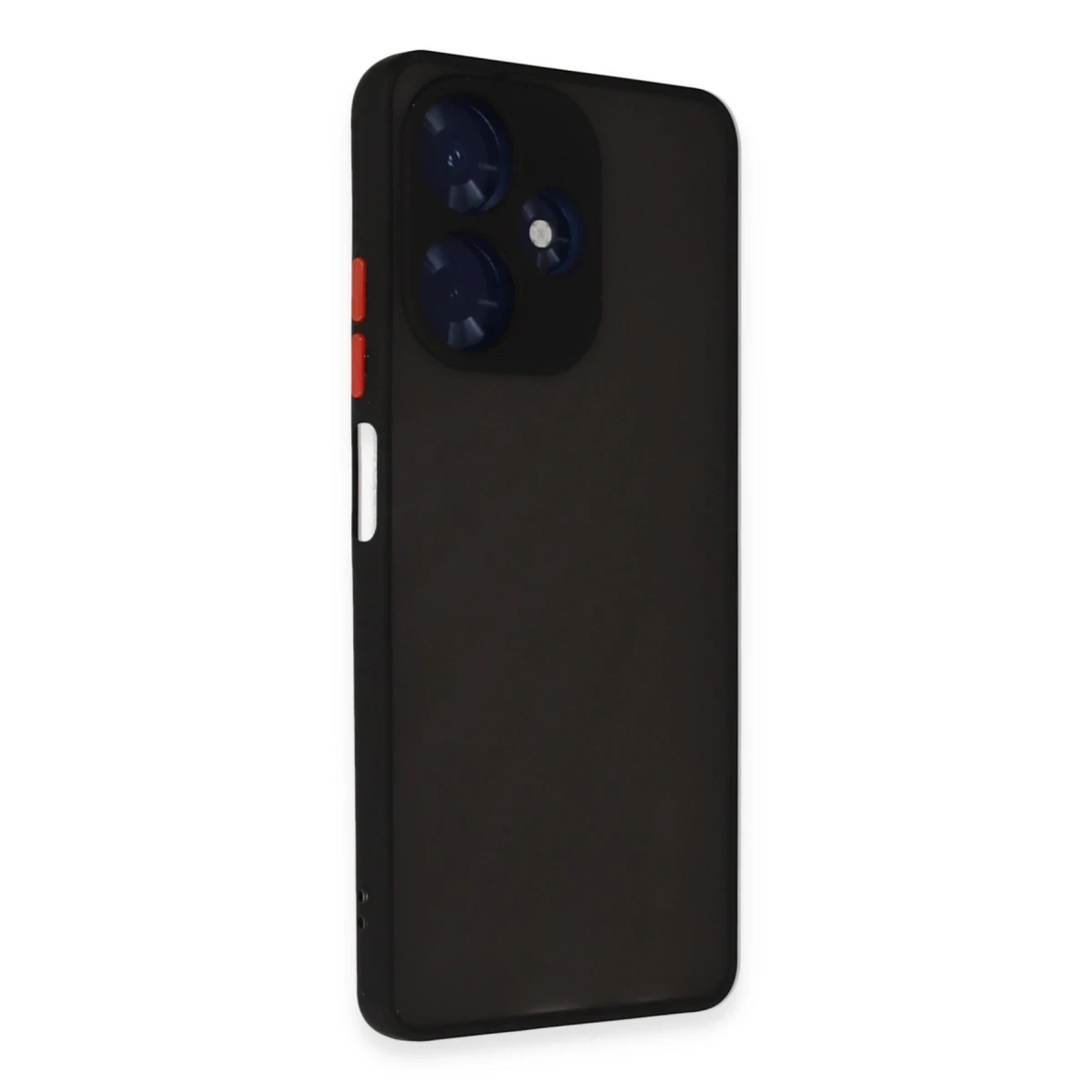 İnfinix Hot 30 4G Kılıf Montreal Silikon Kapak - Siyah