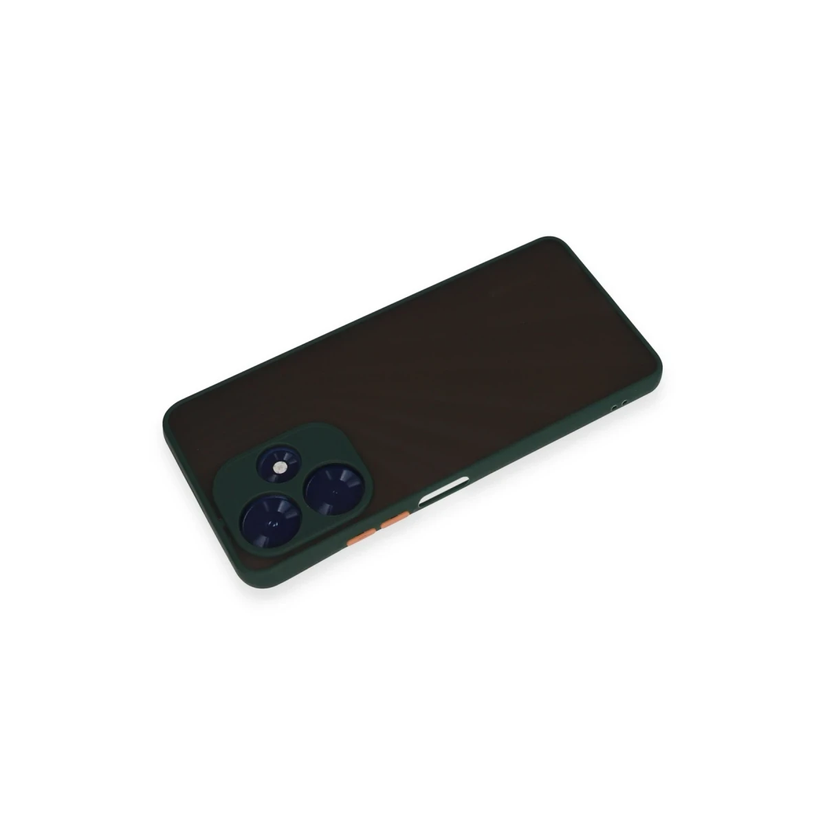 İnfinix Hot 30 4G Kılıf Montreal Silikon Kapak - Yeşil