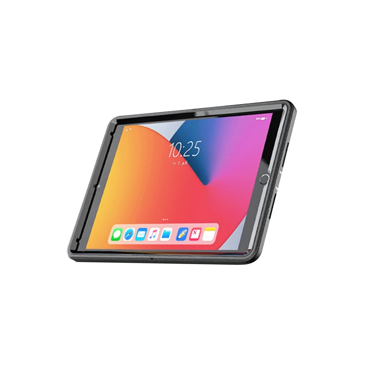 Apple iPad 10.2 (7.nesil) Kılıf Hand Strap Tablet Kılıfı - Siyah