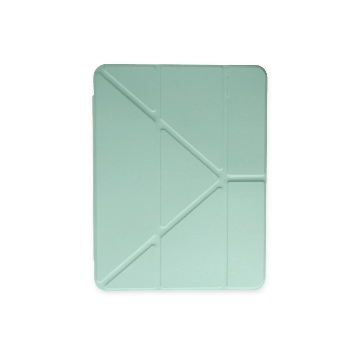 Apple iPad 10.2 (8.nesil) Kılıf Kalemlikli Mars Tablet Kılıfı - Açık Yeşil