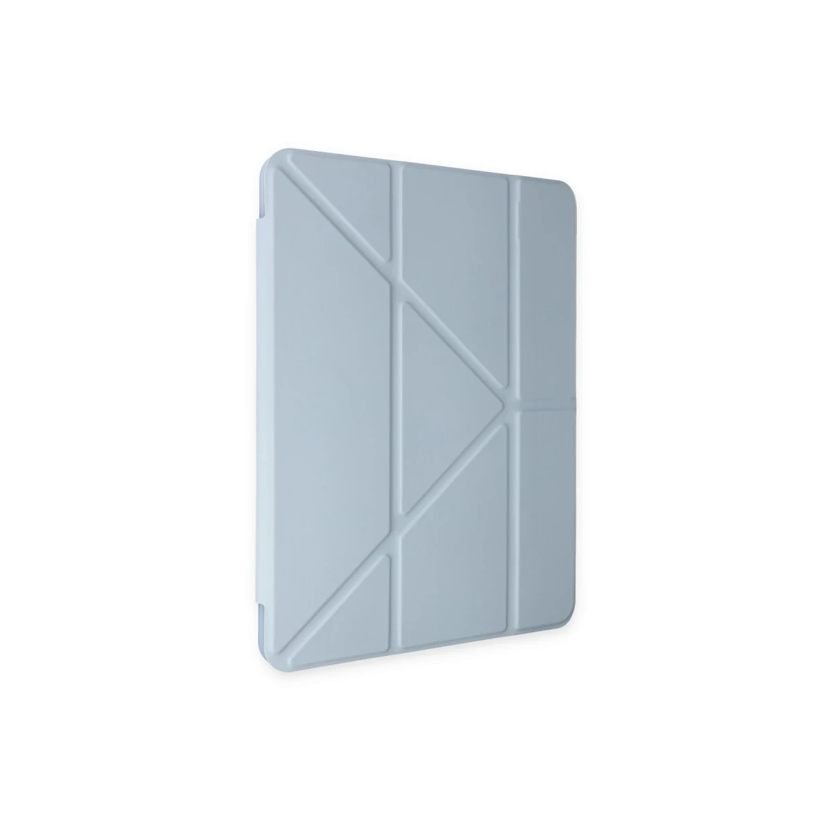 Apple iPad 10.2 (8.nesil) Kılıf Kalemlikli Mars Tablet Kılıfı - Mavi