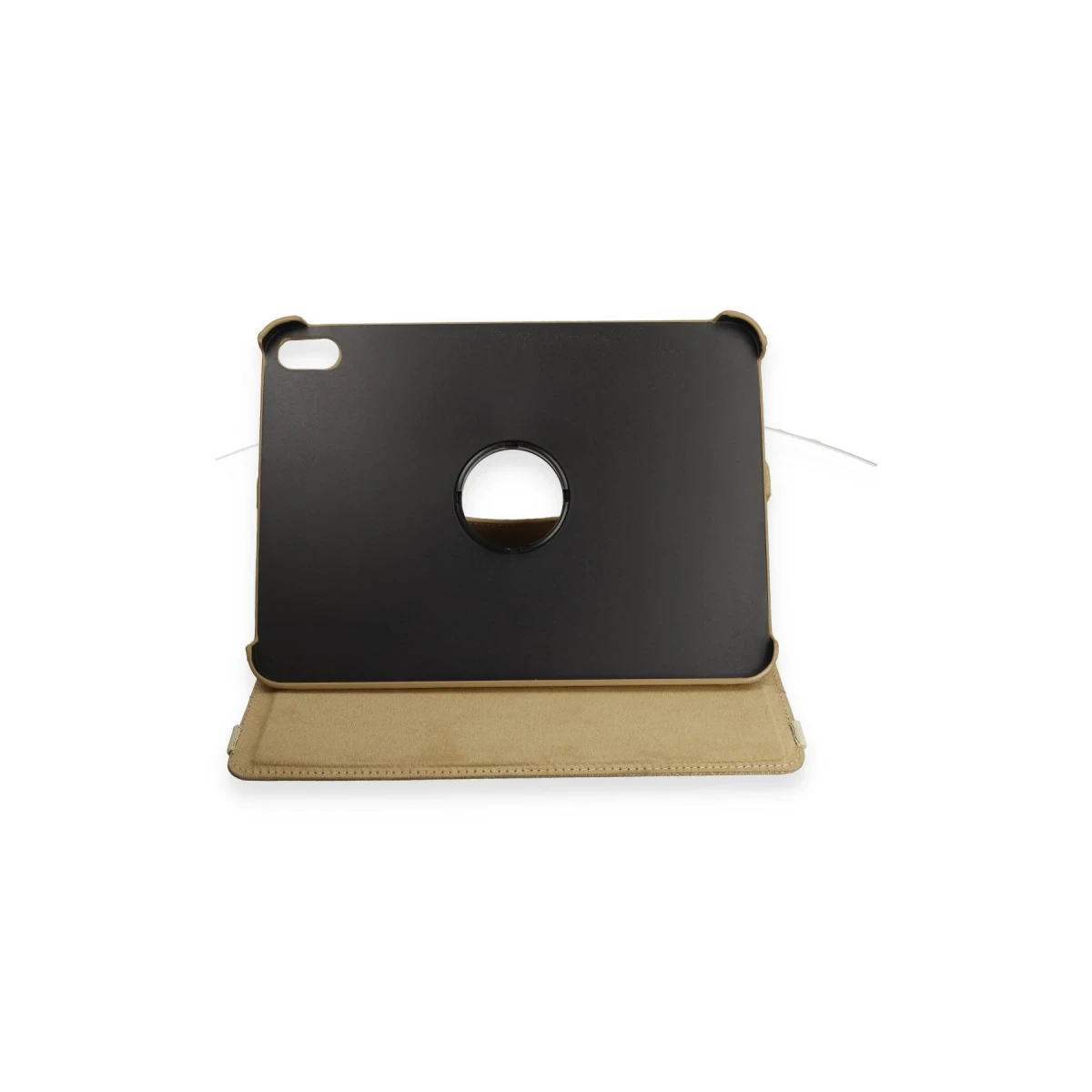Apple iPad 2025 10.9 10.Nesil (A16) Kılıf 360 Tablet Deri Kılıf - Gold
