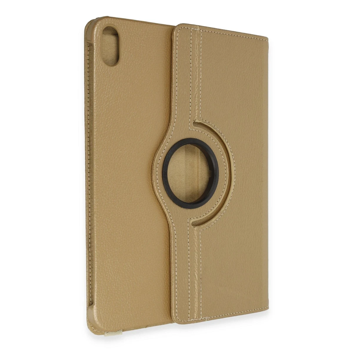 Apple iPad 2025 10.9 10.Nesil (A16) Kılıf 360 Tablet Deri Kılıf - Gold