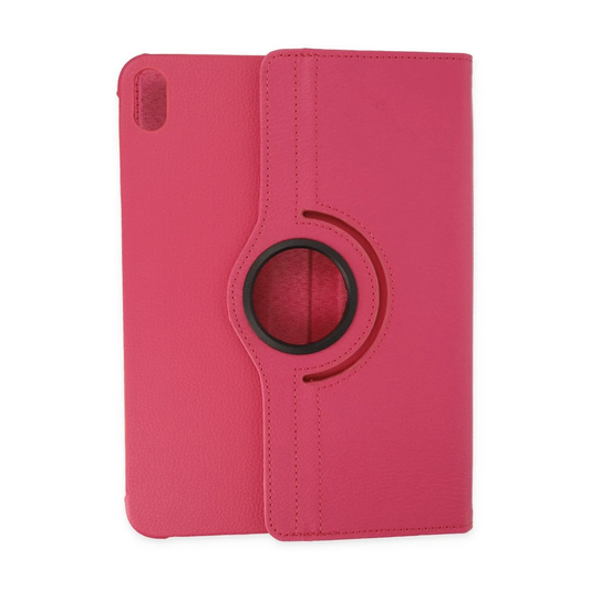 Apple iPad 2025 10.9 10.Nesil (A16) Kılıf 360 Tablet Deri Kılıf - Pembe