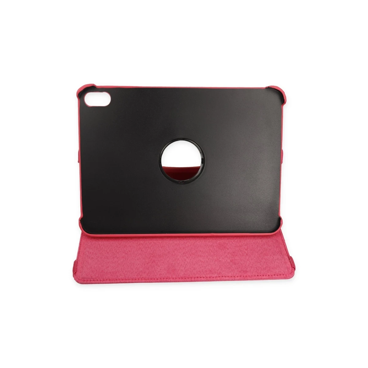 Apple iPad 2025 10.9 10.Nesil (A16) Kılıf 360 Tablet Deri Kılıf - Pembe