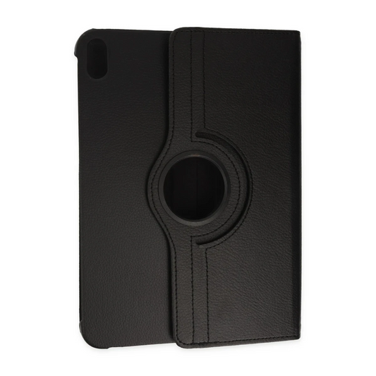 Apple iPad 2025 10.9 10.Nesil (A16) Kılıf 360 Tablet Deri Kılıf - Siyah