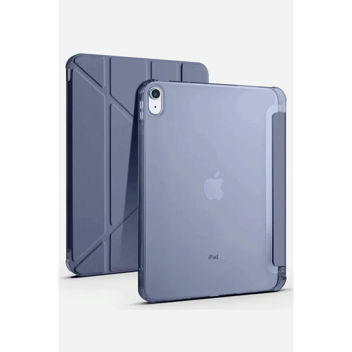 Apple iPad 2025 10.9 10.Nesil (A16) Kılıf Kalemlikli Mars Tablet Kılıfı - Lavender
