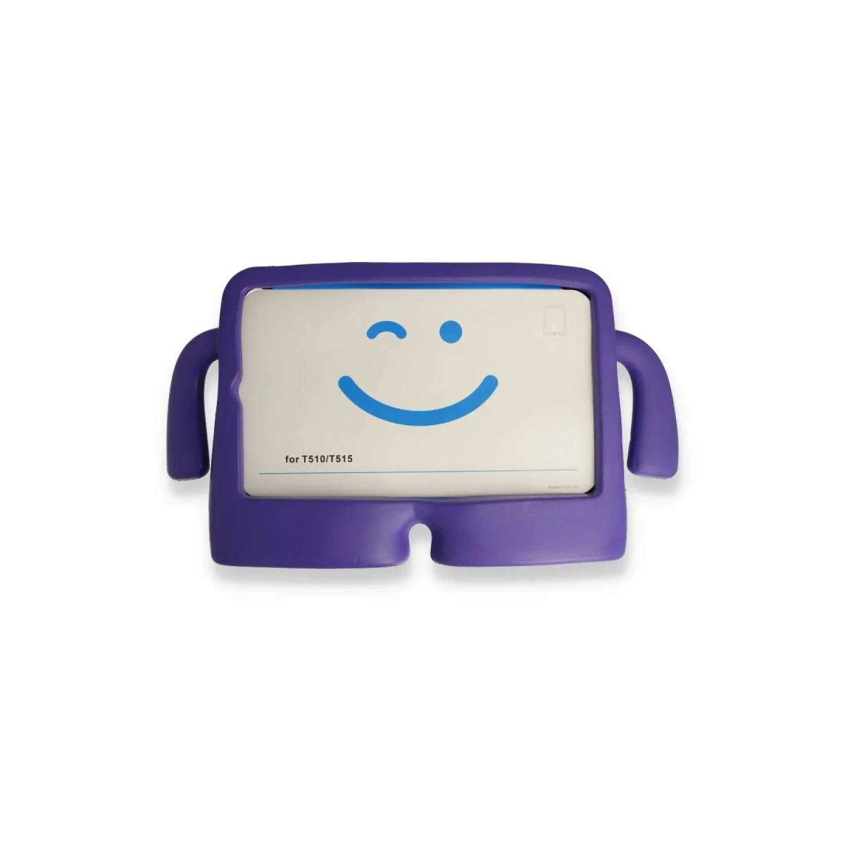 Apple iPad 2025 10.9 10.Nesil (A16) Kılıf Karakter Tablet Silikon - Mor