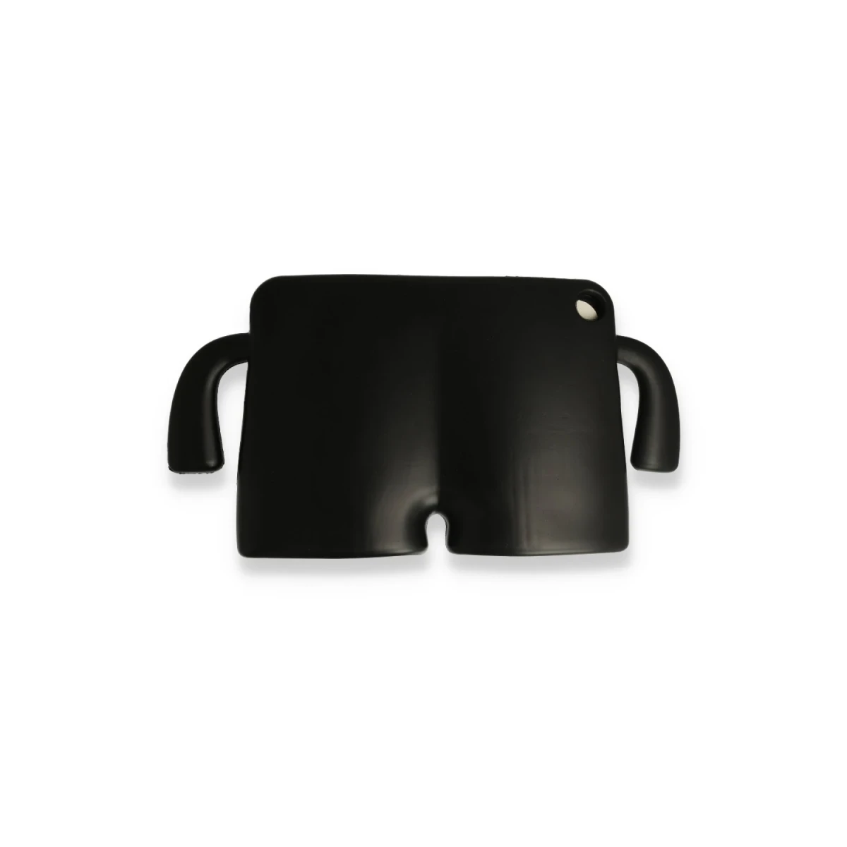 Apple iPad 2025 10.9 10.Nesil (A16) Kılıf Karakter Tablet Silikon - Siyah
