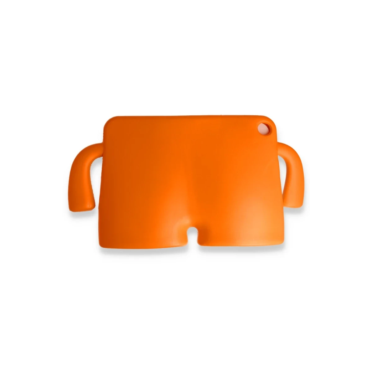Apple iPad 2025 10.9 10.Nesil (A16) Kılıf Karakter Tablet Silikon - Turuncu