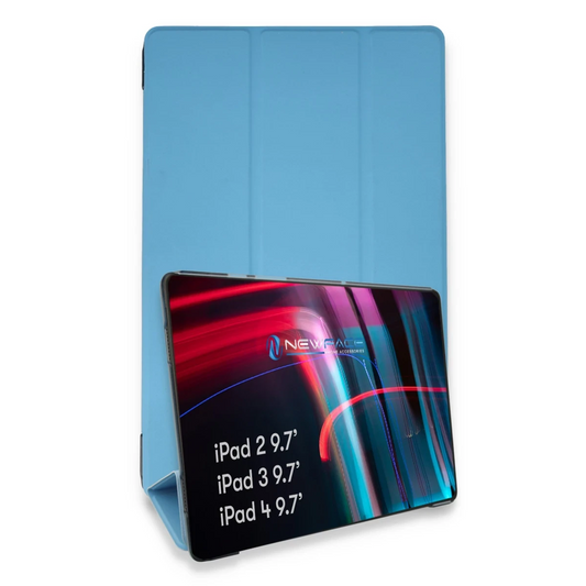 Apple iPad 4 9.7 Kılıf Tablet Smart Kılıf - Mavi