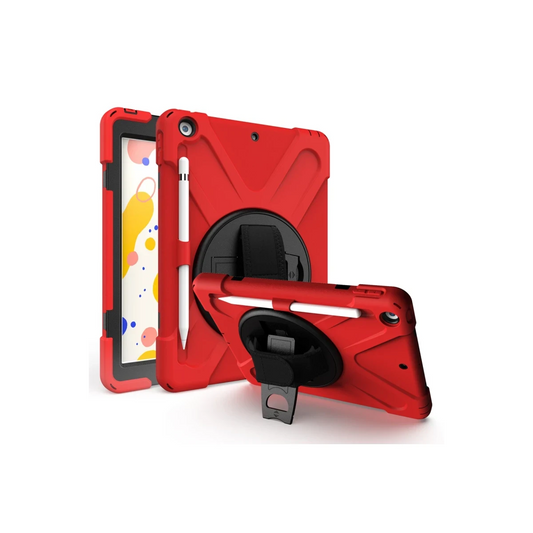 Apple iPad 5 Air 9.7 Kılıf Amazing Tablet Kapak - Kırmızı