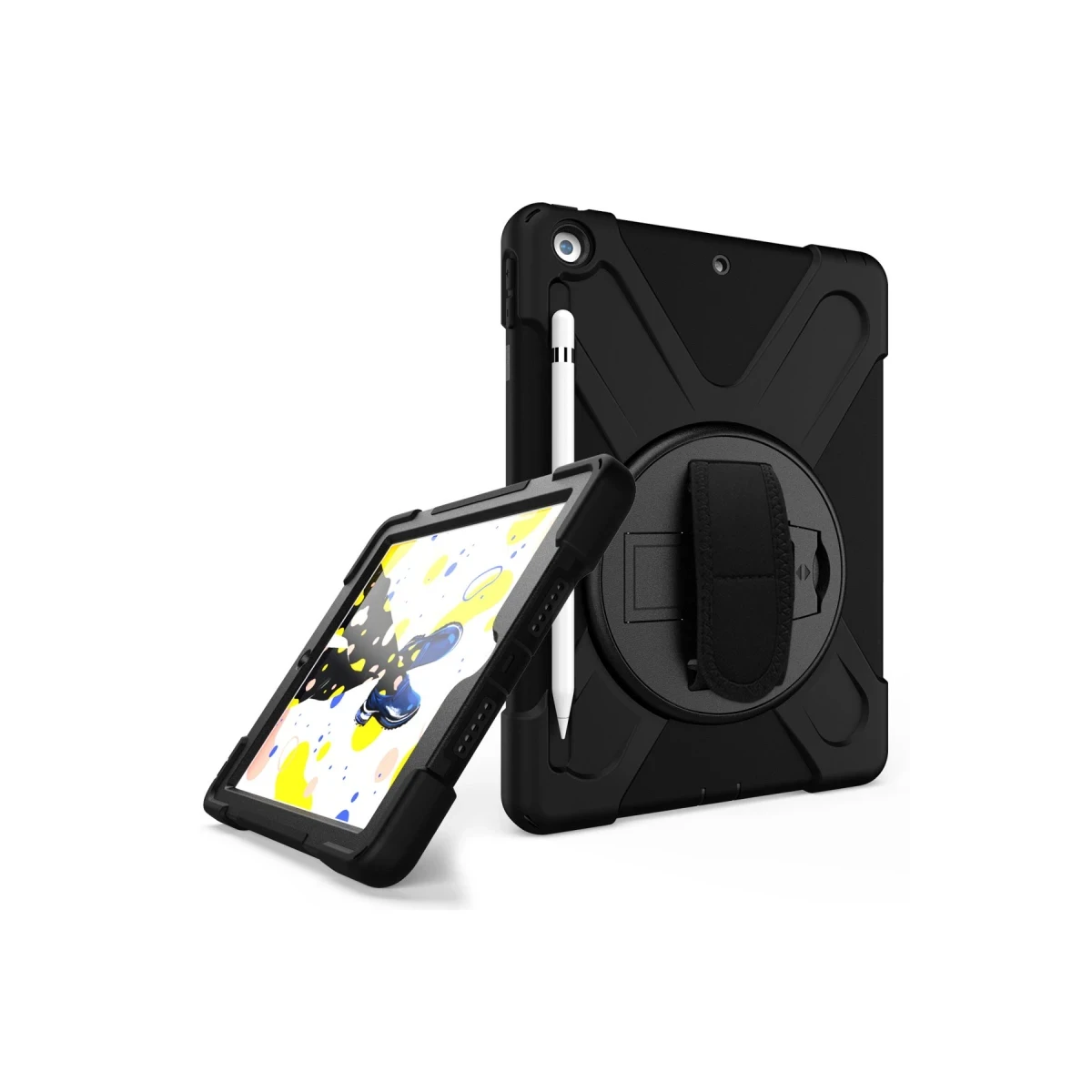 Apple iPad 5 Air 9.7 Kılıf Amazing Tablet Kapak - Siyah