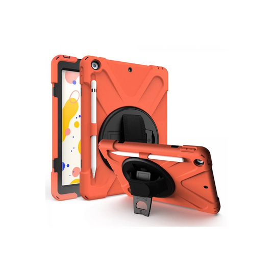 Apple iPad 5 Air 9.7 Kılıf Amazing Tablet Kapak - Turuncu
