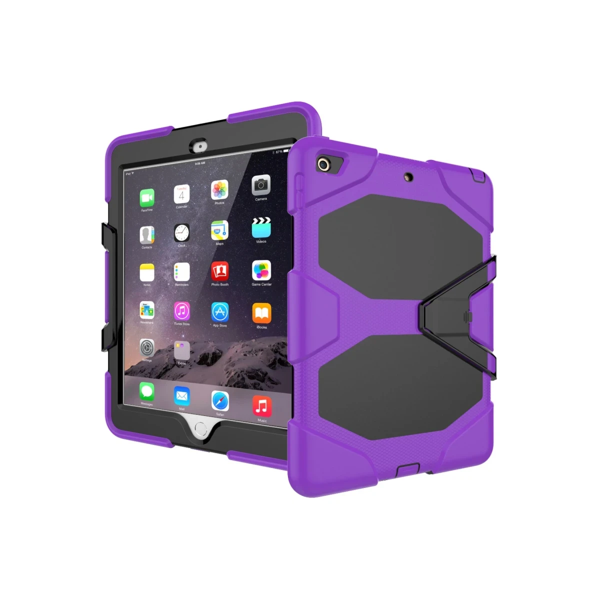 Apple iPad 5 Air 9.7 Kılıf Griffin Tablet Kapak - Mor