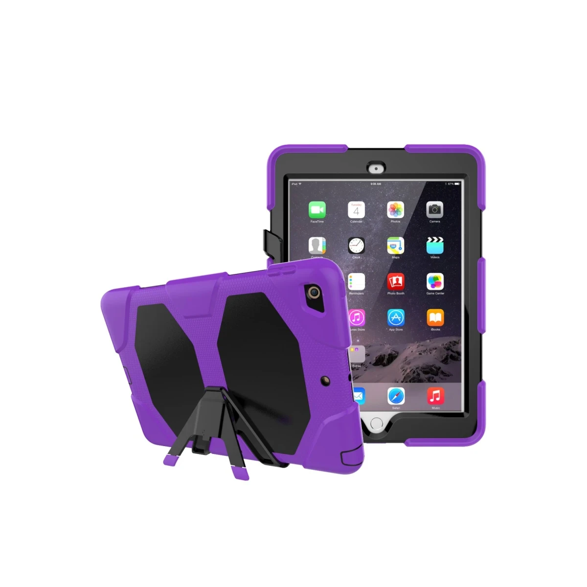 Apple iPad 5 Air 9.7 Kılıf Griffin Tablet Kapak - Mor